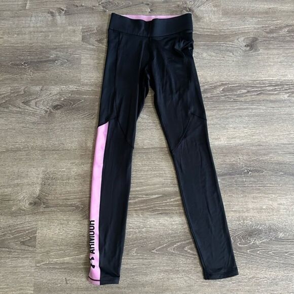 UNDER ARMOUR Coldgear Icelandic Rose Leggings XS - Picture 1 of 5